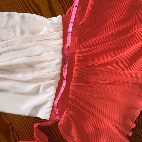 Double Zero Beige Cream and Orange Romper Size Large, Perfect for Summer! - Picture 3 of 12